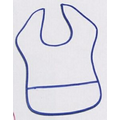 Dual Layered Terry Cloth Baby Bib w/ Wide Top